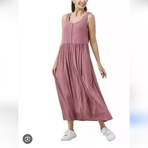 NWOT Frye Easy Button Down Midi Maxi Dress